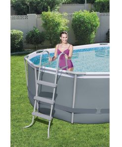Piscina Power Steel Oval 549x274x122cm, 13430L, carcas metal - imagine 9