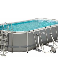 Piscina Power Steel Oval 549x274x122cm, 13430L, carcas metal - imagine 10