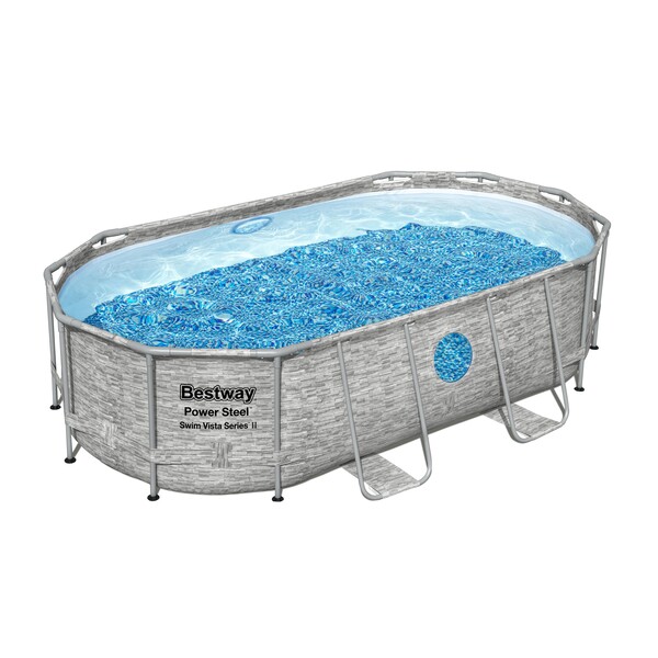 Piscina Power Steel 427х250х100 cm, 7250L, carcas metal - imagine 12