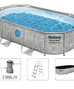 Piscina Power Steel 427х250х100 cm, 7250L, carcas metal