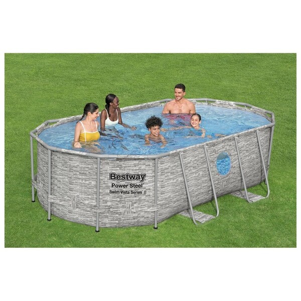 Piscina Power Steel 427х250х100 cm, 7250L, carcas metal - imagine 2