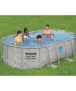 Alternative view of Piscina Power Steel 549х274х122 cm, 13430L, metal carcas