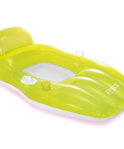 Șezlong gonflabil 163х104 cm cu mânere, până la 100 kg, 2 culori - imagine 3