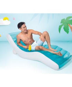 Alternative view of Şezlong gonflabil pentru înot "Splash" 191×99 cm cu suport pentru pahar, până la 100 kg