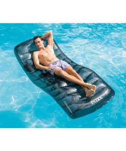 Şezlong gonflabil pentru înot 191х99 cm cu suport pentru pahar, până la 100 kg - imagine 8