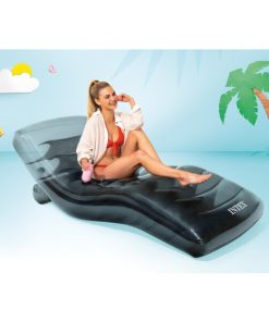 Şezlong gonflabil pentru înot 191х99 cm cu suport pentru pahar, până la 100 kg - imagine 5