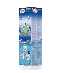 Piscina Steel Pro 305x66cm, 4062L, carcas metal - imagine 10