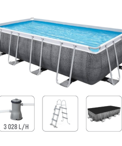 Piscina Power Steel 488x244x122cm, 11532L, carcas metal