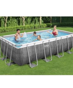 Piscina Power Steel 488x244x122cm, 11532L, carcas metal - imagine 2