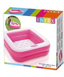Piscină gonflabilă pentru copii cu baza gonflabilă 86х25 cm, 57 L, 1-3 ani, 2 culori - imagine 8