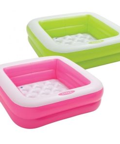 Piscină gonflabilă pentru copii cu baza gonflabilă 86х25 cm, 57 L, 1-3 ani, 2 culori - imagine 9