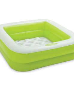 Piscină gonflabilă pentru copii cu baza gonflabilă 86х25 cm, 57 L, 1-3 ani, 2 culori - imagine 11