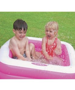 Piscină gonflabilă pentru copii cu baza gonflabilă 86х25 cm, 57 L, 1-3 ani, 2 culori - imagine 7