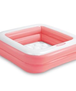 Piscină gonflabilă pentru copii cu baza gonflabilă 86х25 cm, 57 L, 1-3 ani, 2 culori - imagine 3