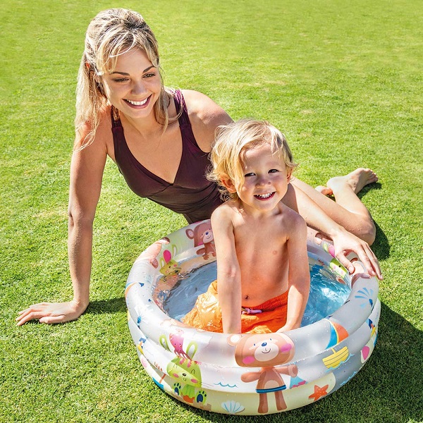 Piscină gonflabilă pentru copii “Prietenii lui Dino” 61×22 cm, 28 L, 1-3 ani - imagine 4