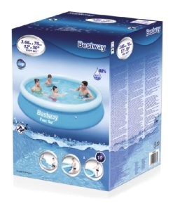 Piscină gonflabilă Fast Set 366х76 cm, 5377L - imagine 3
