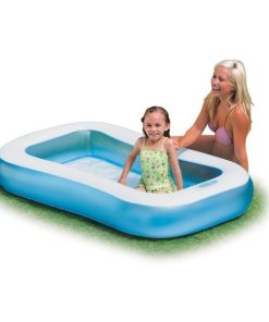 Piscină gonflabilă pentru copii cu baza gonflabilă 166x100x28 cm, 90 L, 2+ - imagine 3