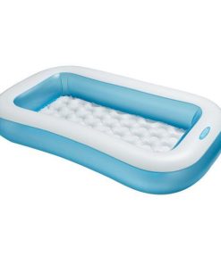 Piscină gonflabilă pentru copii cu baza gonflabilă 166x100x28 cm, 90 L, 2+