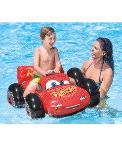 Alternative view of Plută-saltea gonflabilă “Cars” cu mâner, 109х84 cm, 3+