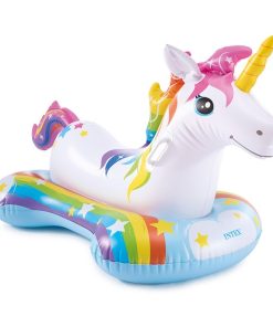 Plută-saltea gonflabilă “Unicorn” cu mânere, 163х86 cm, până la 40 kg, 3+