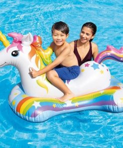 Alternative view of Plută-saltea gonflabilă “Unicorn” cu mânere, 163х86 cm, până la 40 kg, 3+