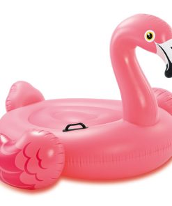 Plută-saltea gonflabilă “Flamingo” cu mânere, 142x137x97 cm, până la 80 kg, 14+