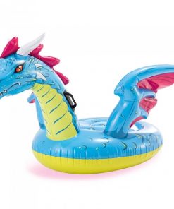 Plută-saltea gonflabilă “Dragon” cu mânere, 201х191 cm, până la 40 kg, 3+