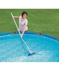 Set curatare piscina (plasă, perie, miner 174cm) - imagine 2