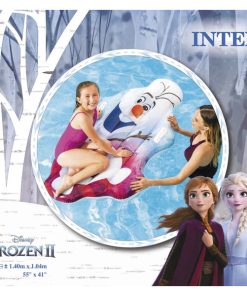 Plută-saltea gonflabilă “Olaf” cu mânere, 140х104 cm, până la 40 kg, 3+ - imagine 3