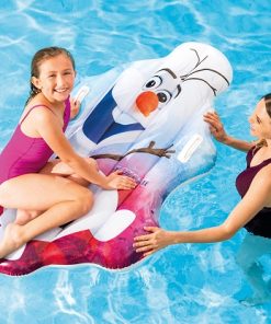 Plută-saltea gonflabilă “Olaf” cu mânere, 140х104 cm, până la 40 kg, 3+ - imagine 4