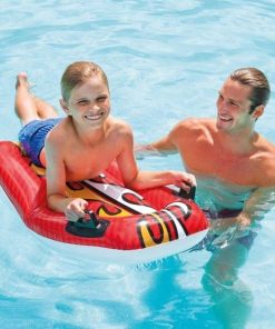 Saltea de înot gonflabilă cu mânere 112х62 cm, până la 40 kg, 6+, 2 culori - imagine 7
