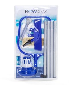 Set curatare piscina (plasă, dozator, termometru, tester, set reparatie, miner 172cm) - imagine 3