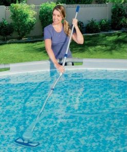 Set curatare piscina (aspirator, plasă, miner 279cm, furtun 7,5m) - imagine 2