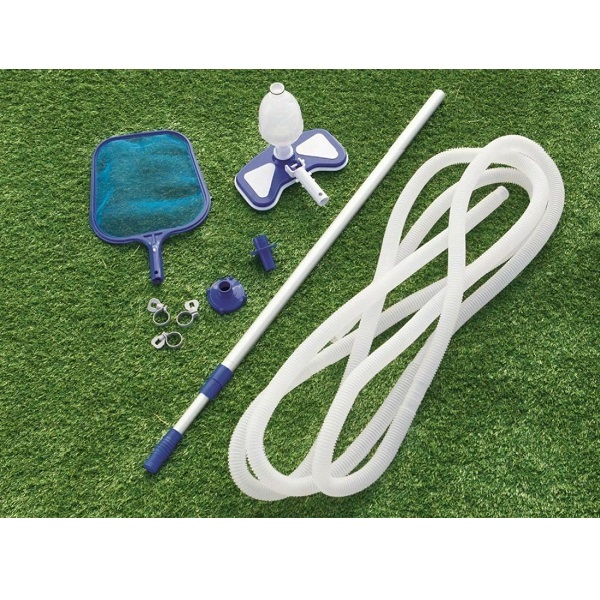 Set curatare piscina (aspirator, plasă, miner 279cm, furtun 7,5m) - imagine 4