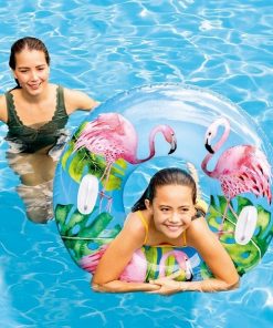 Cerc gonflabil “Vise de vară” D 97 cm cu mânere, până la 80 kg, 9+, 3 culori - imagine 14