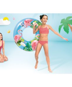 Cerc gonflabil “Vise de vară” D 97 cm cu mânere, până la 80 kg, 9+, 3 culori - imagine 5