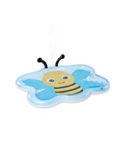 Piscină gonflabilă pentru copii cu jet de apă "Albinuța" 127x102x28 cm, 59 L, 2+ - imagine 3
