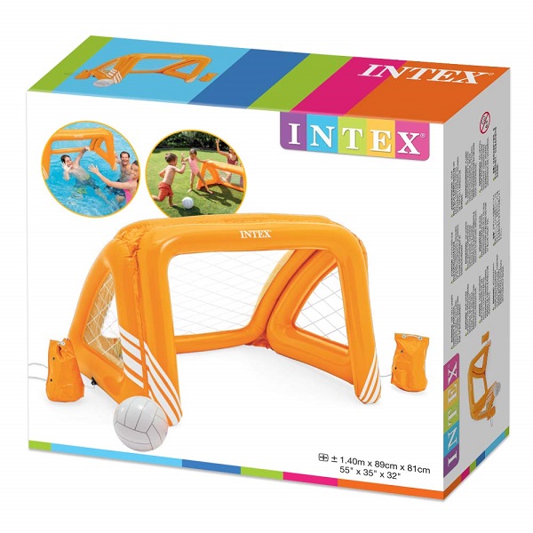 Set de joacă în apă "Polo" 140x89x81cm, poartă și minge, 6+. - imagine 3