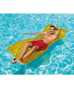 Saltea de înot gonflabilă cu tetieră "Val" 229х86 cm,  până la 100 kg, 3 culori - imagine 7