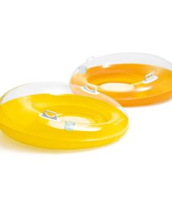 Şezlong-cerc gonflabil pentru înot cu mânere 119 cm, până la 100 kg, 2 culori - imagine 13
