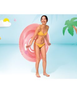 Şezlong-cerc gonflabil pentru înot cu mânere 119 cm, până la 100 kg, 2 culori - imagine 7