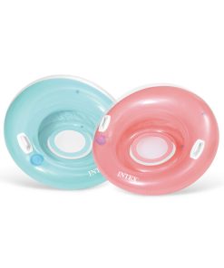 Şezlong-cerc gonflabil pentru înot cu mânere 119 cm, până la 100 kg, 2 culori - imagine 12