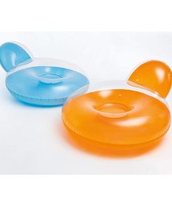 Şezlong-cerc gonflabil pentru înot 137х122 cm, 14+, până la 100 kg, 2 culori - imagine 4