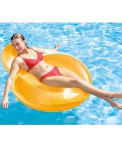 Şezlong-cerc gonflabil pentru înot 137х122 cm, 14+, până la 100 kg, 2 culori - imagine 7