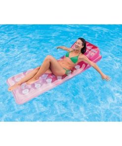 Saltea de înot gonflabilă cu pernă 188х71 cm, până la 100 kg, 3 culori - imagine 14