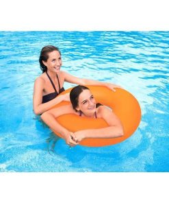 Cerc gonflabil “Neon rece” D 91 cm, până la 60 kg, 9+, 3 culori - imagine 5
