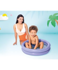 Piscină gonflabilă pentru copii “Prima mea piscină” 61×15 cm, 17 L, 1-3 ani, 2 modele - imagine 5