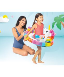 Cerc gonflabil cu decupaje pentru picioare 76х58 cm, până la 23 kg, 3-4 ani, 3 modele - imagine 5