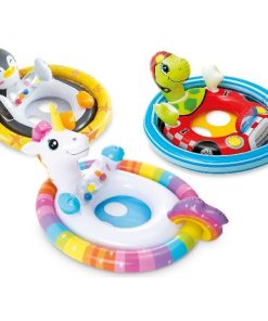 Cerc gonflabil cu decupaje pentru picioare 76х58 cm, până la 23 kg, 3-4 ani, 3 modele - imagine 10