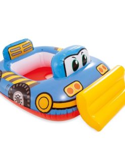 Cerc gonflabil cu decupaje pentru picioare 84х58 cm, până la 15 kg, 1-2 ani, 3 modele - imagine 3